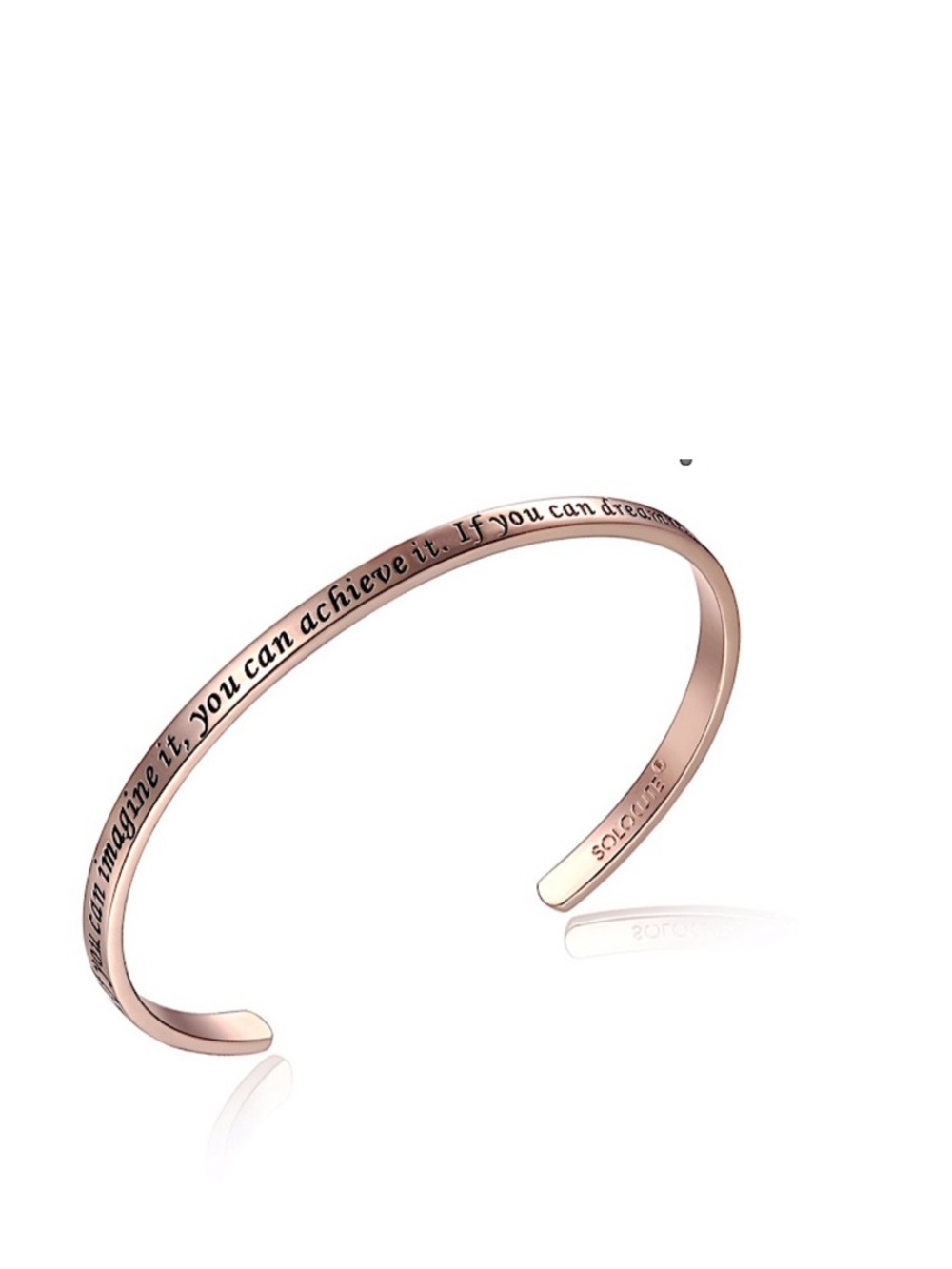 SOLO-CUTE 14k yellow plated Cuff Bangle Bracelet ⭐️⭐️⭐️⭐️